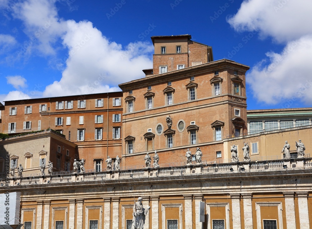 Apostolic Palace in Vatican City Apostolic Palace in Vatican City