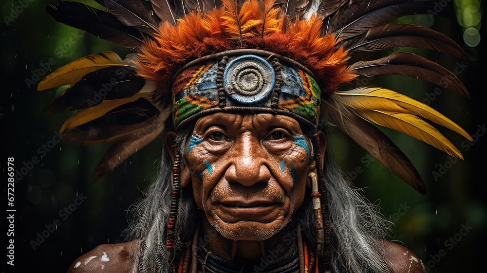 AI Generated portraits of tribes people all around the world