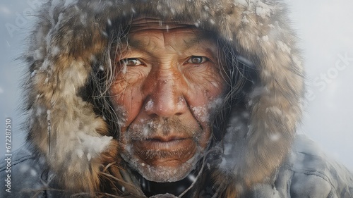 AI Generated portraits of tribes people all around the world