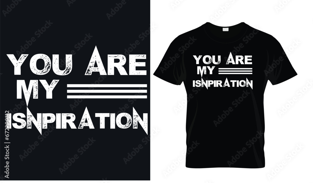 Fototapeta premium minimalist typography t shirt DESIGN
