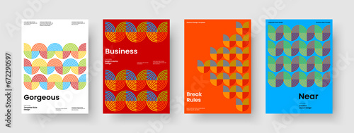 Modern Flyer Design. Geometric Brochure Layout. Isolated Banner Template. Report. Book Cover. Background. Poster. Business Presentation. Notebook. Advertising. Portfolio. Magazine. Catalog. Leaflet