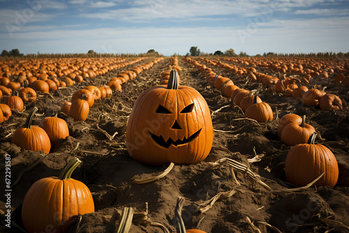 pumpkin on pumpkin field, pumpkin, halloween, pumpkins