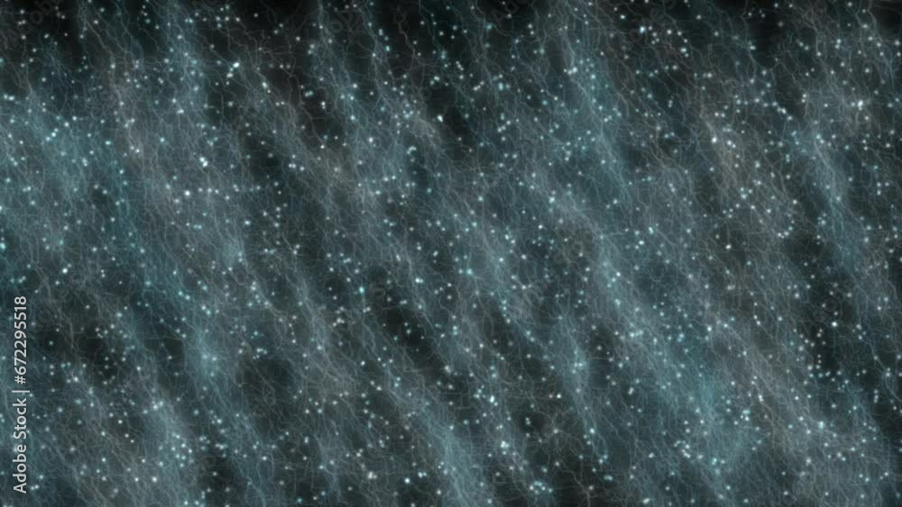 Abstract network lightning and sahiny dots