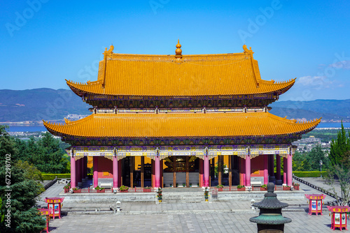 Chong Sheng Temple, Dali city, China, an ancient famous tourist attraction