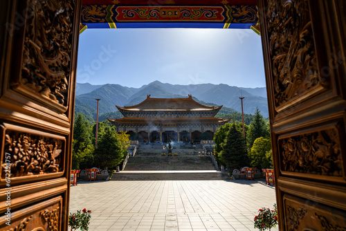 Chong Sheng Temple, Dali city, China, an ancient famous tourist attraction photo