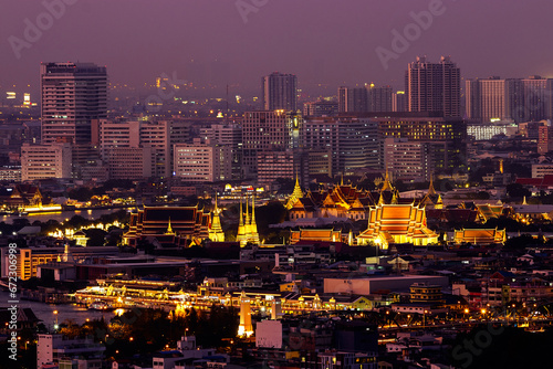 Rattanakosin Island, Bangkok Thailand. photo