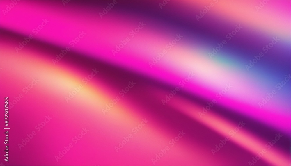 Fototapeta premium Pink pastel holographic blurred grainy gradient background texture in a vintage retro design