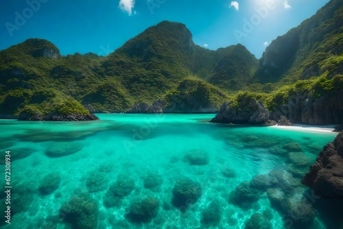 tropical paradise island © ANAS