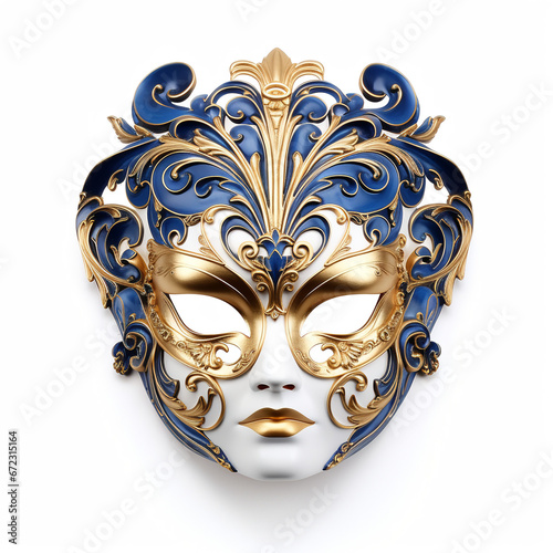 unusual Venetian mask for carnival fantasy art 