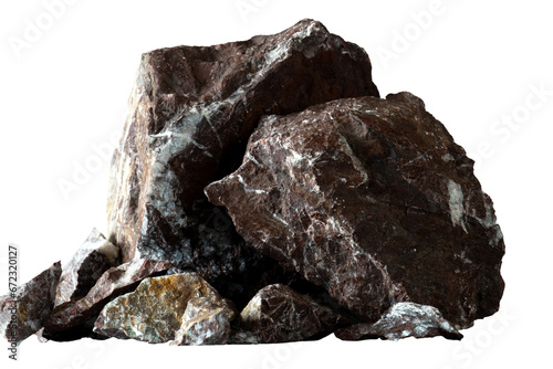 piles of isolated rocks element