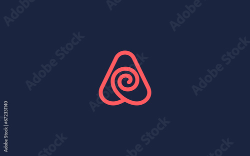 letter aa logo icon design Vector design template inspiration photo