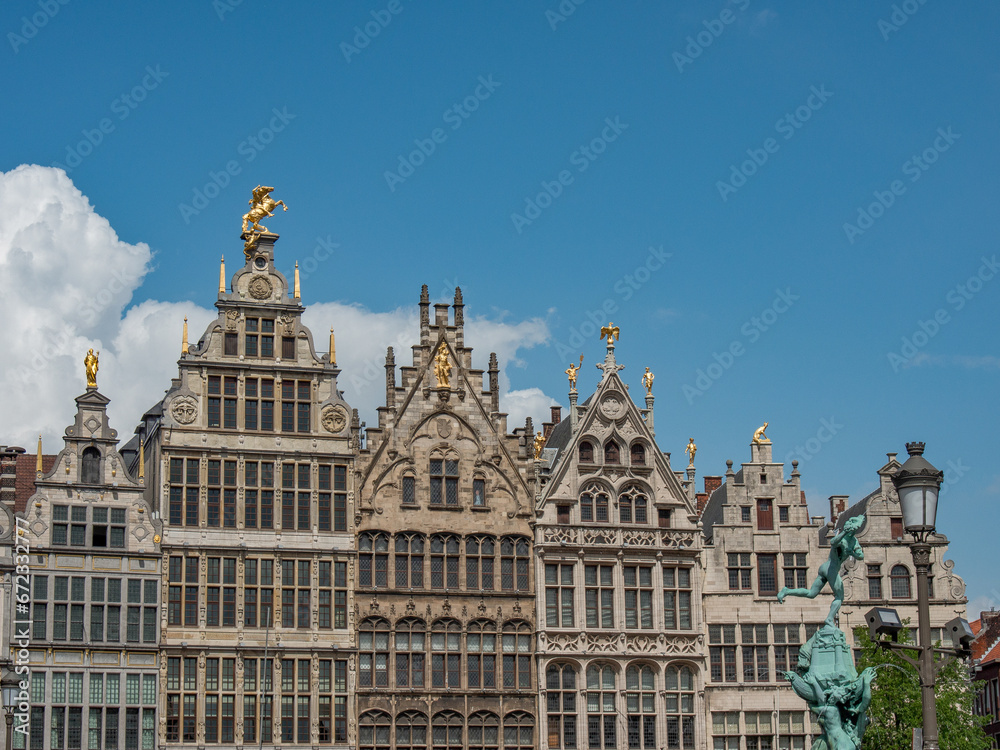 Die belgische Stadt Antwerpen