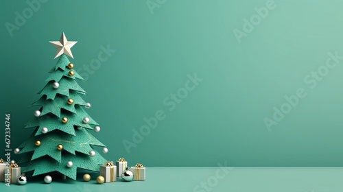 new year and christmas background abstract tree.