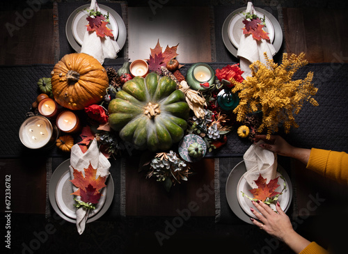 Thanksgiving Tablescape 