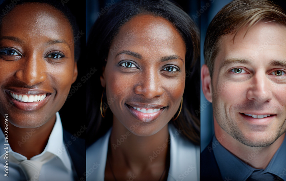 Job Interview Different Races Beautiful Race and Ethnicity Diversity at Work. People From Different ...