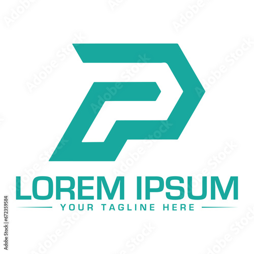 Free Download P Letter Logo Design Creative and Modern Logo Design - GFXLoad