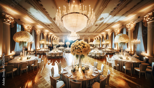 Elegant Hotel Ballroom: 