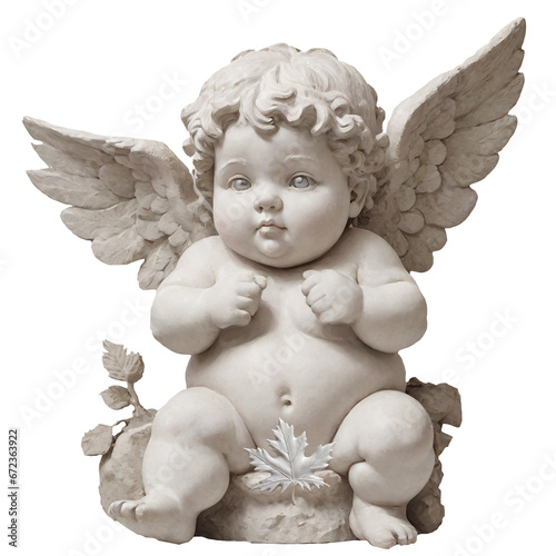 angel cupid sculpture for valentines day 