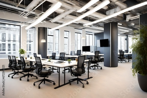 conference room with chairs