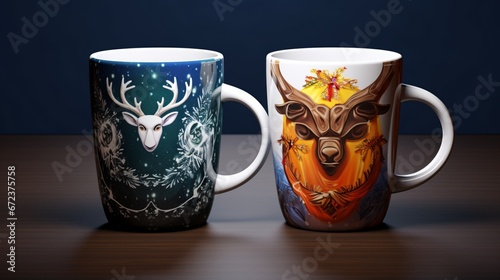 Christmas  coffee mugs