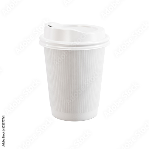 Wallpaper Mural a image of a coffee cup isolated on a white background Torontodigital.ca