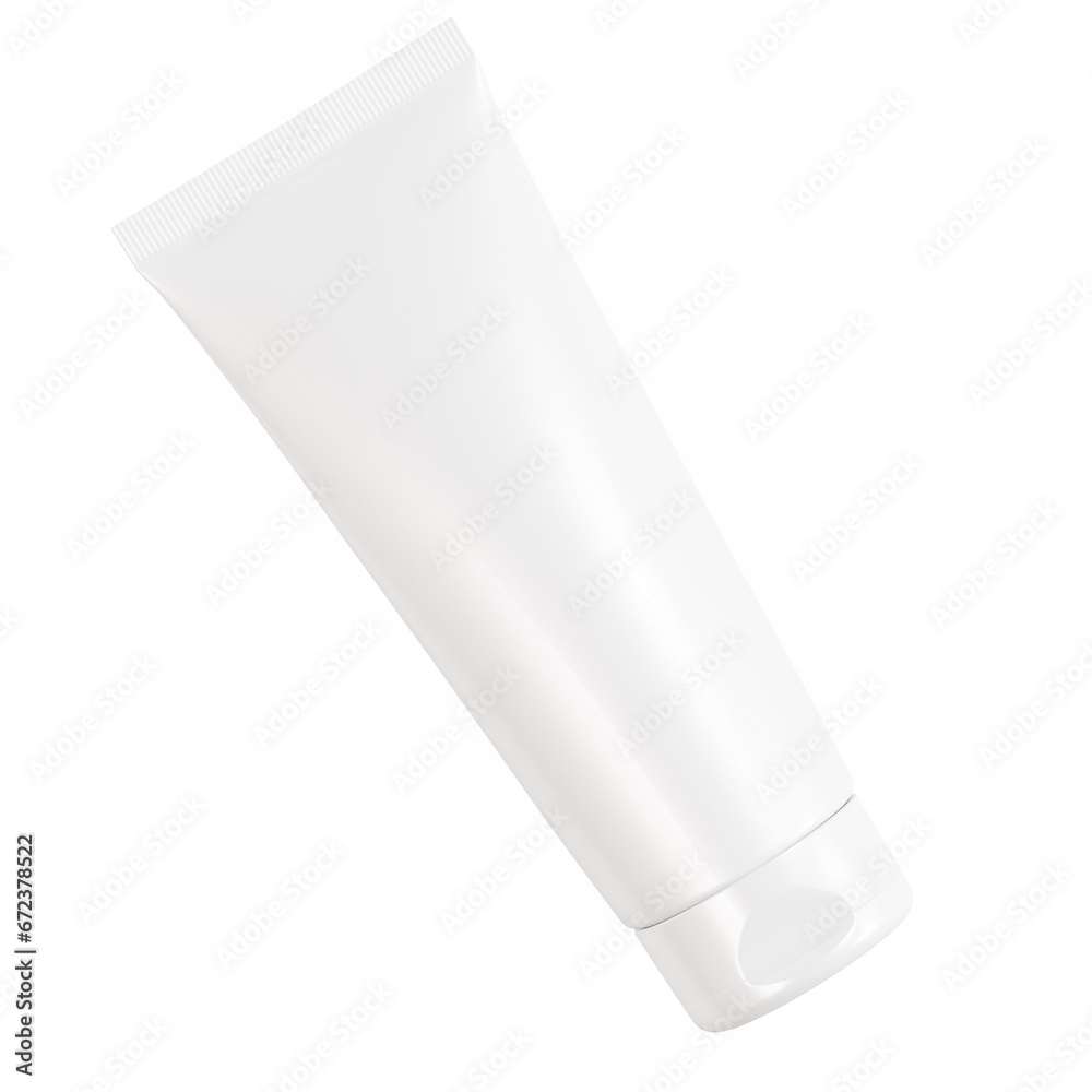 a blank image of a Cosmetic Tube isolated on a white background a blank image of a Cosmetic Tube isolated on a white background