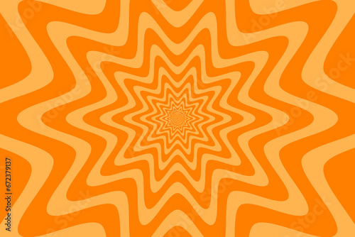 Starburst abstract Psychedelic background. vector illustration