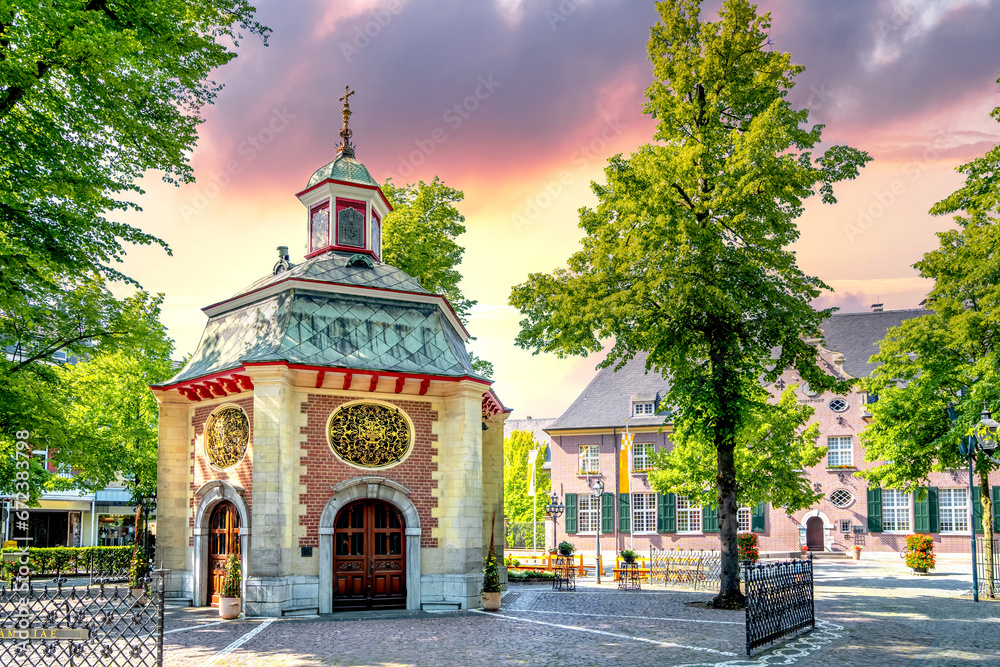 Obraz premium Gnadenkapelle, Altstadt, Kevelaer, Deutschland 