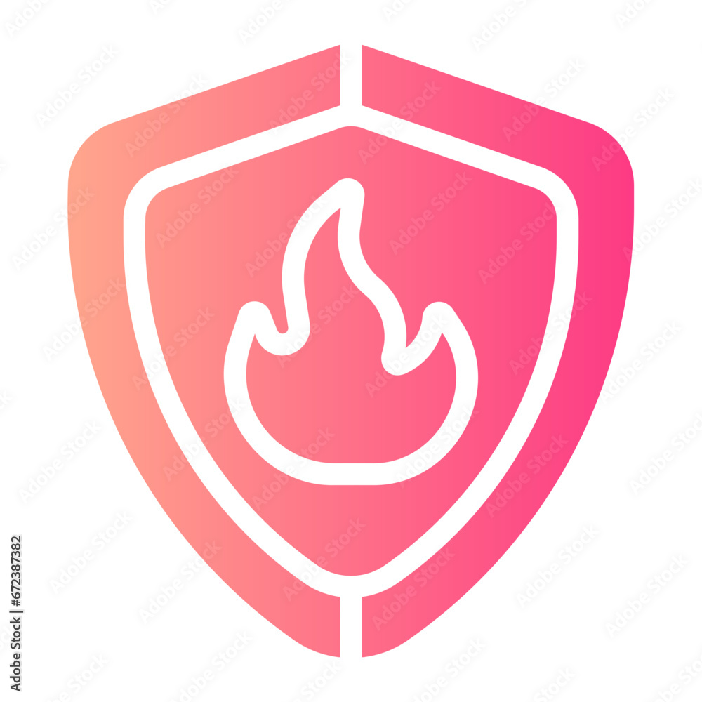 shield gradient icon