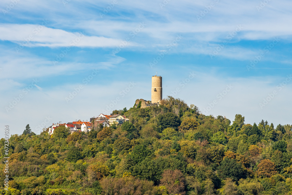 Burg Gleiberg eine Gipfelburg bei Gießen in Hessen