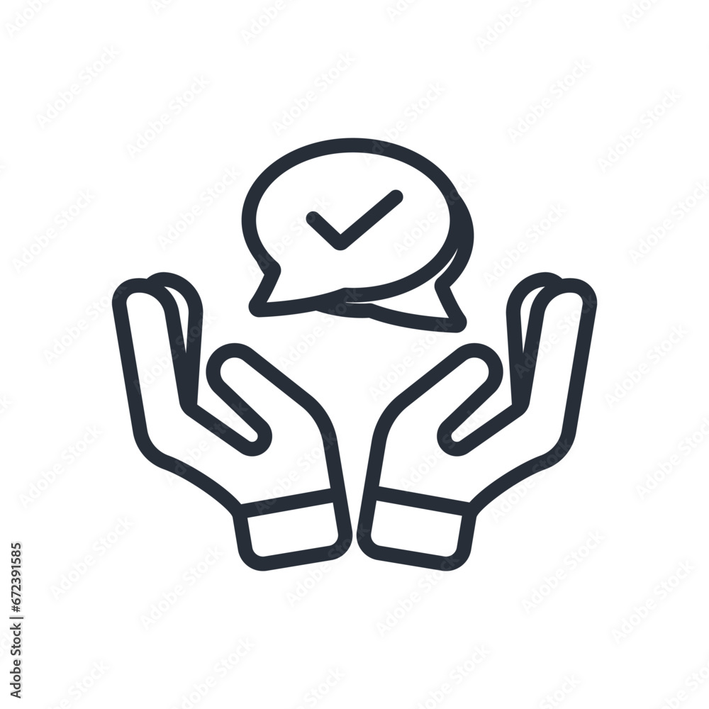 support icon. vector.Editable stroke.linear style sign for use web design,logo.Symbol illustration. support icon. vector.Editable stroke.linear style sign for use web design,logo.Symbol illustration.