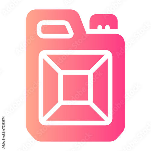 jerrycan gradient icon