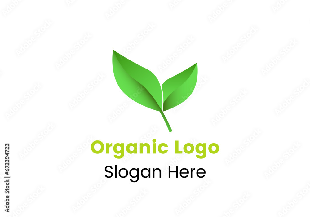 Organic logo design Organic logo design