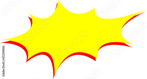 star bomb splash bubble tag sale price pop up surprise flat design