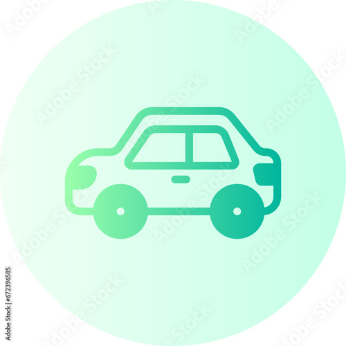 car gradient icon
