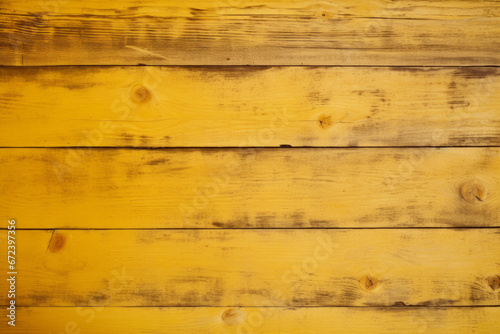 Wallpaper Mural Wooden background, texture of faded yellow stained wooden planks Torontodigital.ca