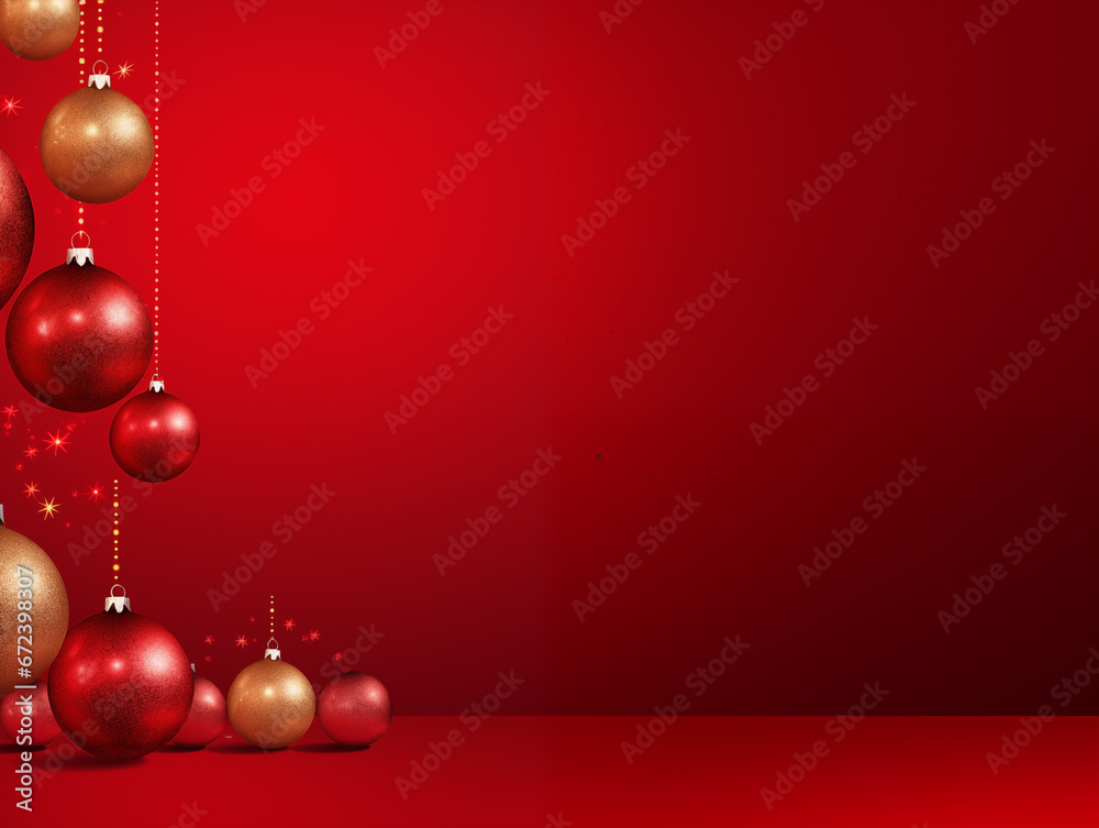 Greeting card design with some copy space, for Christmas. Greeting card design with some copy space, for Christmas.