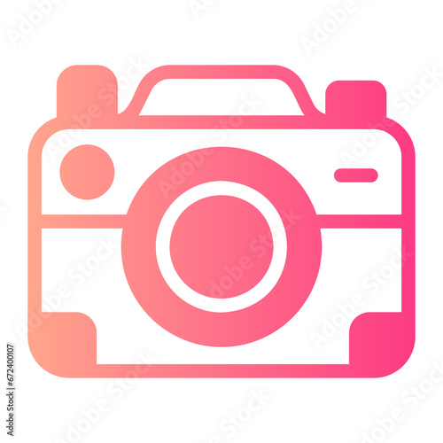 camera gradient icon