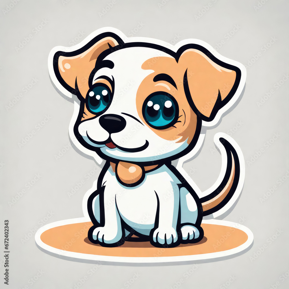 funny sticker Hund, generated image funny sticker Hund, generated image