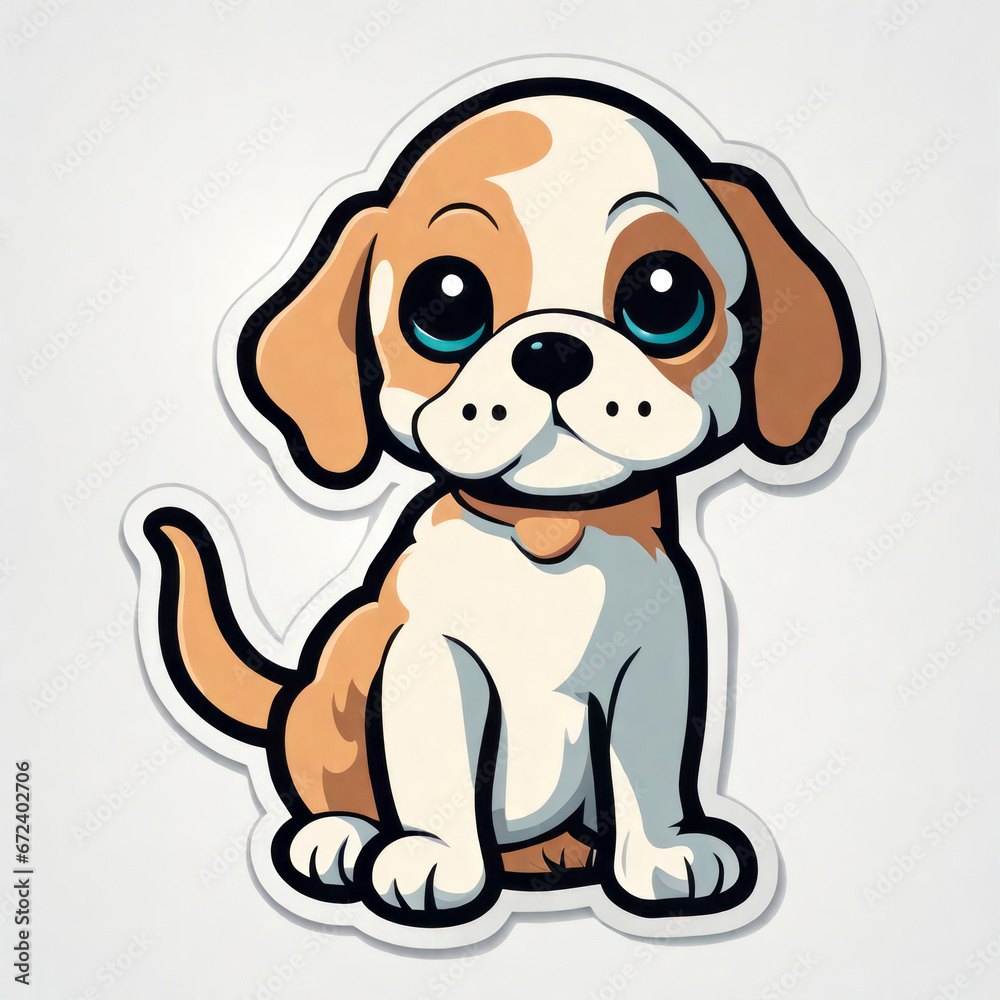funny sticker Hund, generated image funny sticker Hund, generated image