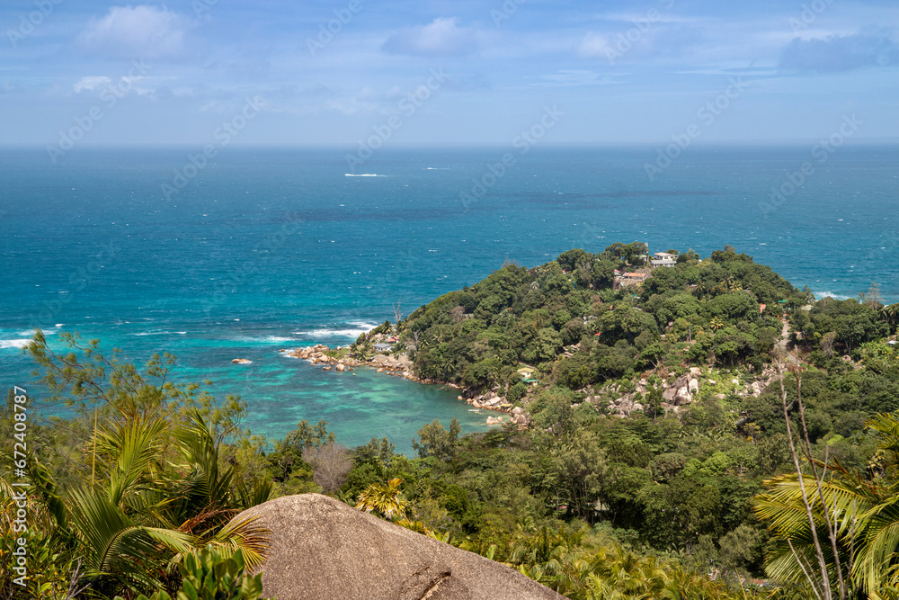 Seychelles - View from the top of Fond Ferdinand
