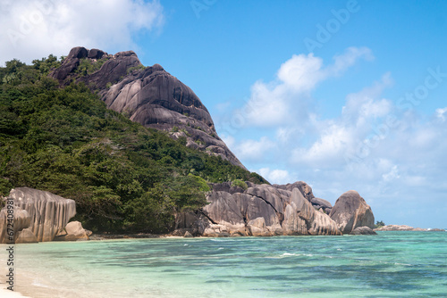 Seychelles - La Digue - Anse source d'Argent