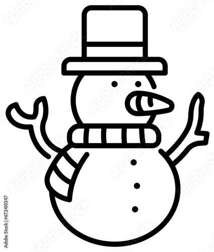 snowman vector