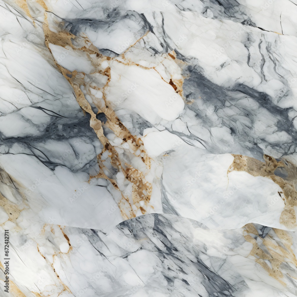 White marble with delicate grey veining and gold accents. Seamless pattern. Graceful and refined design for wedding stationery, premium packaging, or stylish interior wallpapers White marble with delicate grey veining and gold accents. Seamless pattern. Graceful and refined design for wedding stationery, premium packaging, or stylish interior wallpapers