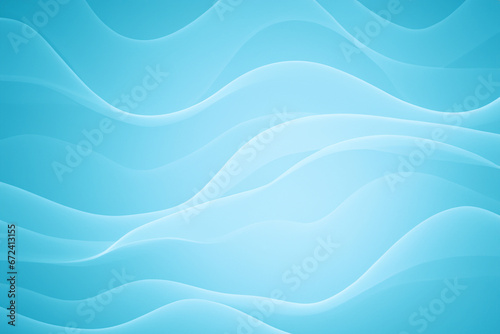 柔らかい雰囲気の曲線で作った背景素材