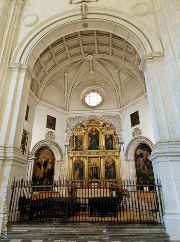 Chapel of Saint Teresa of Avila in the Granada Cathedral  Spain