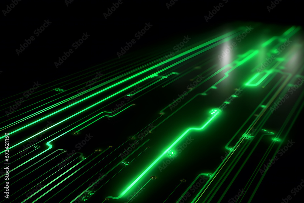 High tech electronic circuit board background. Neural network AI generated art High tech electronic circuit board background. Neural network AI generated art