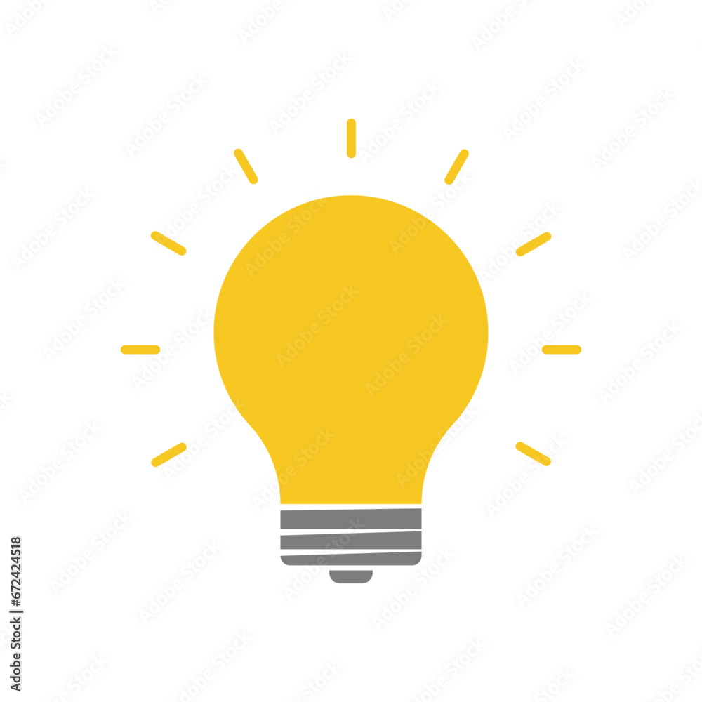 Light Bulb idea Vector Illustration Creative planning Light Bulb idea Vector Illustration Creative planning