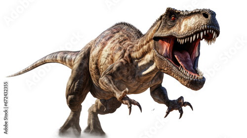t rex isolated on transparent background  © shamim