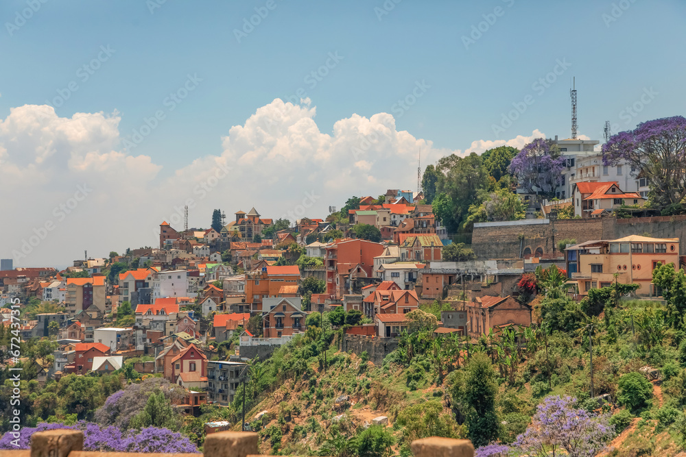 beautiful and impoverished capital of Republic Madagascar